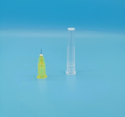 直径2.7mm 12Gからの注入のために傾斜する薄黄色の使い捨て可能なスポイトの針