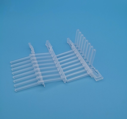 2.2ml深い井戸PCRは透明な8磁気針セットが最下を指したポリプロピレンをめっきする