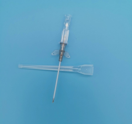 24G 黄色 安全 IV カテーテル カヌラ 小翼 CE ISO