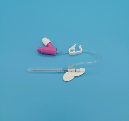 緊急の注入の輸血のための使い捨て可能なピンク20G Yの肯定的な圧力タイプIvのカテーテルのCannula