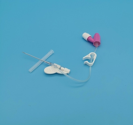 緊急の注入の輸血のための使い捨て可能なピンク20G Yの肯定的な圧力タイプIvのカテーテルのCannula