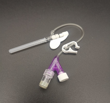 小さい血管のための26G Yのタイプ使い捨て可能なIvのCannulaの紫色