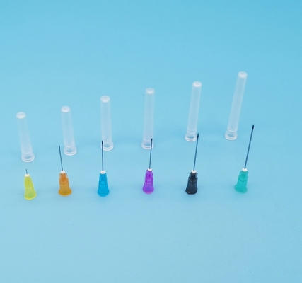 出口の直径1.1mmの19G使い捨て可能な皮下注射器は色をクリーム状にする