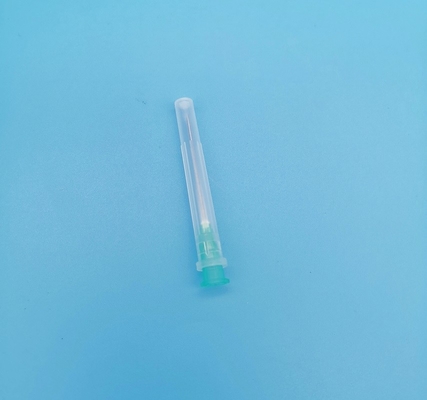 側面の穴の出口の直径3.4mmの10G使い捨て可能な獣医の針のスポイトのオリーブ色