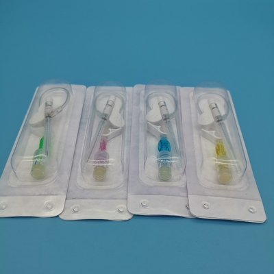 一回用 IV カヌーラ バターフライタイプ 22G 青 大人のための定期輸液用