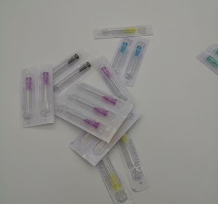 60mm ISO13485と証明される黄色いEMGの針の電極0.5mmの先端のセリウム